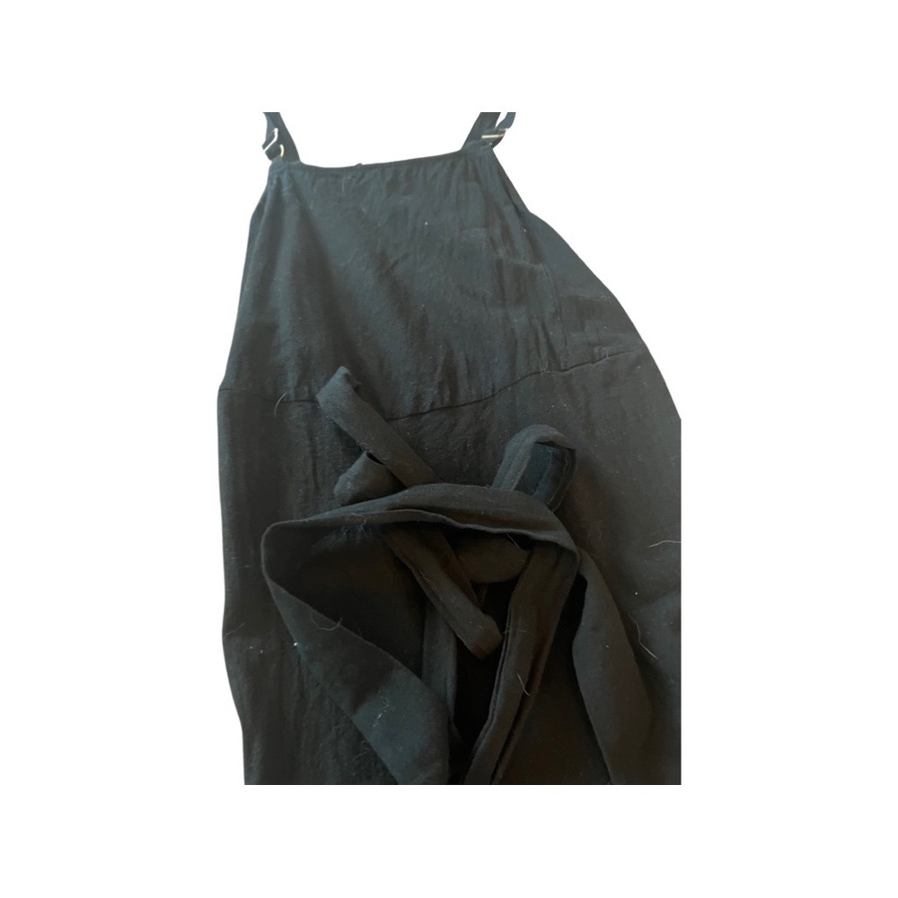 Black cotton overalls (s)